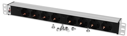 Блок розеток 19", 8 розеток ЦМО R-32-8S-I-440-K 650660