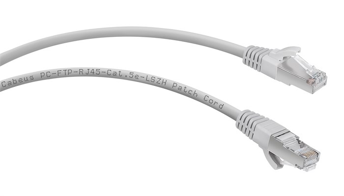 Кабель патч-корд F/UTP 5e кат. 20м Cabeus PC-FTP-RJ45-Cat.5e-20m-LSZH 661193