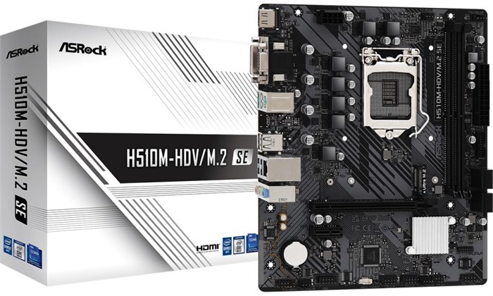 Материнская плата mATX ASRock H510M-HDV/M.2 SE 1071997