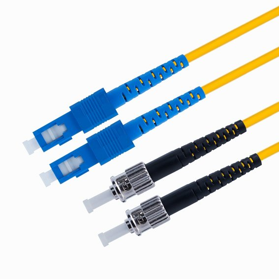 Патч-корд волоконно-оптический TELCORD ШОС-2x3.0-2SC/U-2ST/U-SM-7м-LSZH-YL 803586