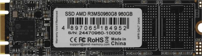 Накопитель SSD M.2 2280 AMD R3MS0960G8 960 ГБ 1197360