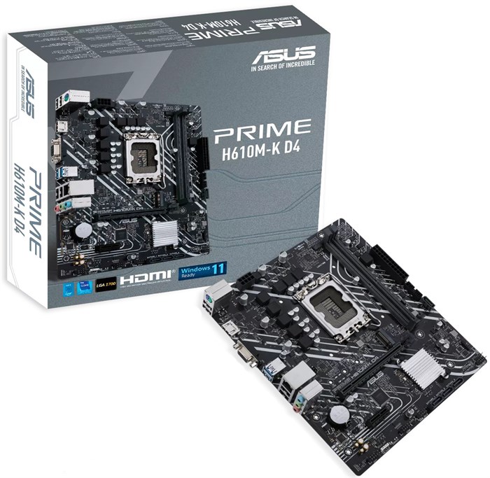 Материнская плата mATX ASUS PRIME H610M-K D4 881507