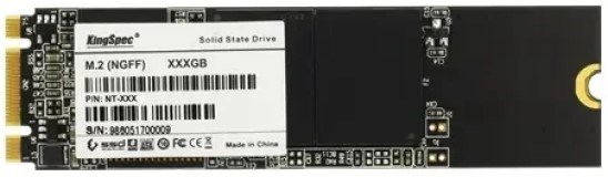 Накопитель SSD M.2 2280 KINGSPEC NT-256 256 ГБ 935433