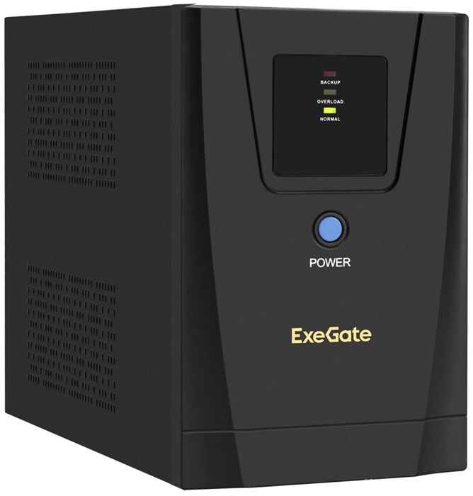 Источник бесперебойного питания  Exegate SpecialPro UNB-1500.LED.AVR.C13.RJ.USB 890552