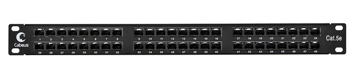 Патч-панель  Cabeus PLHD-48-Cat.5e-Dual 513236