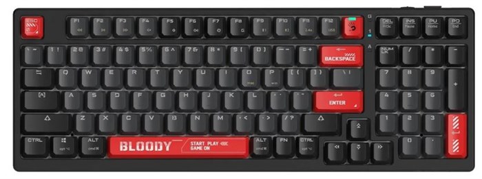 Клавиатура Wireless A4Tech Bloody WS98 1174303