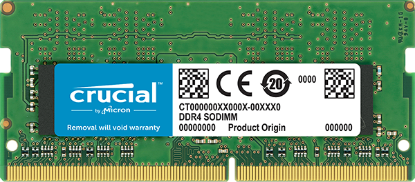 Модуль памяти SODIMM DDR4 8GB Crucial CT8G4SFS832A 745710