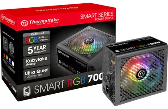 Блок питания ATX Thermaltake Smart RGB 700W 587441