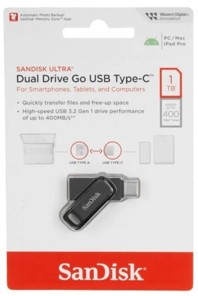 Накопитель USB 3.1 1TB SanDisk SDDDC3-1T00-G46 1160897