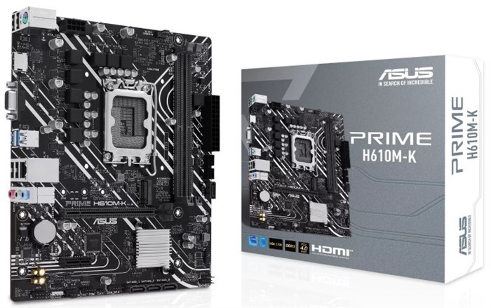 Материнская плата mATX ASUS PRIME H610M-K 1052263