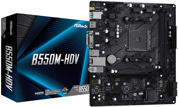 Материнская плата mATX ASRock B550M-HDV 784157