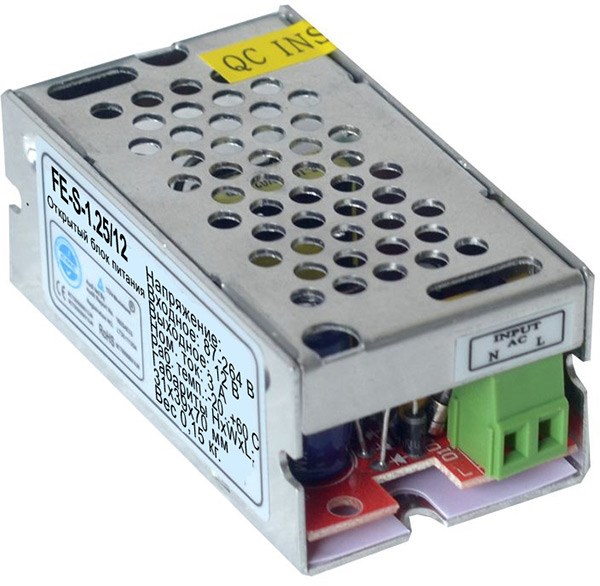 Блок питания  Falcon Eye FE-S-1,25/12 455933