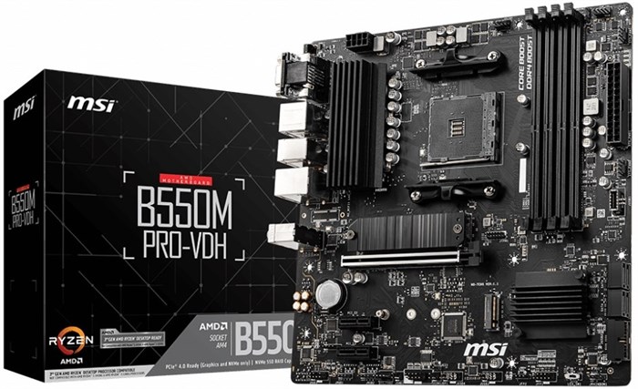 Материнская плата mATX MSI B550M PRO-VDH 822201