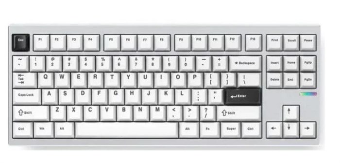 Клавиатура Wireless MCHOSE GX87 Max 1187650