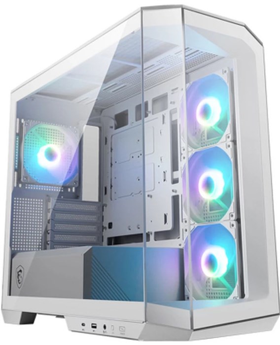 Корпус mATX MSI Pano M100R PZ White 1078048