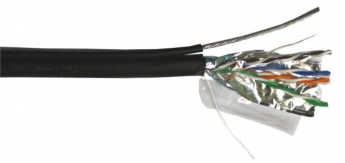 Кабель витая пара U/UTP 5e кат. 4 пары TWT TWT-5EUTP-OUT 251229