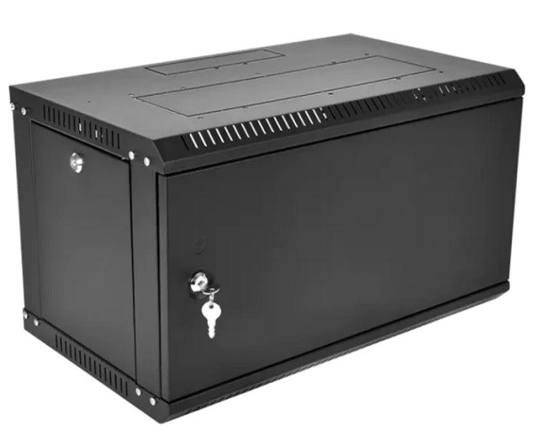 Шкаф настенный 19", 6U ЦМО ШРН-Э-6.650.1-9005 1138762