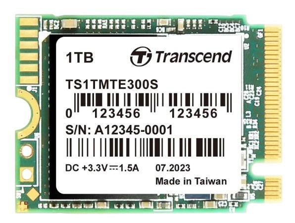 Накопитель SSD M.2 2230 Transcend TS1TMTE300S 1024 ГБ 1214012
