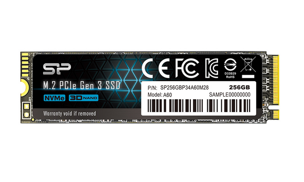 Накопитель SSD M.2 2280 Silicon Power SP256GBP34A60M28 256 ГБ 734087