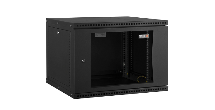 Шкаф настенный 19", 6U TLK TWI-066045-R-G-BK 791688