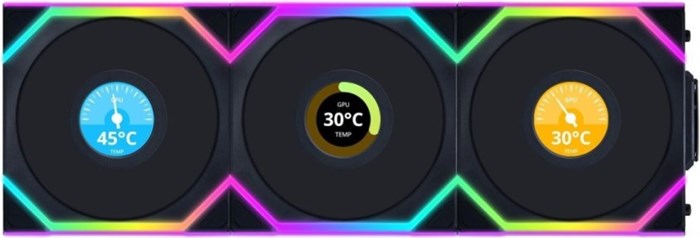 Вентилятор для корпуса Lian Li UNI FAN SL WIRELESS LCD 120 1154548