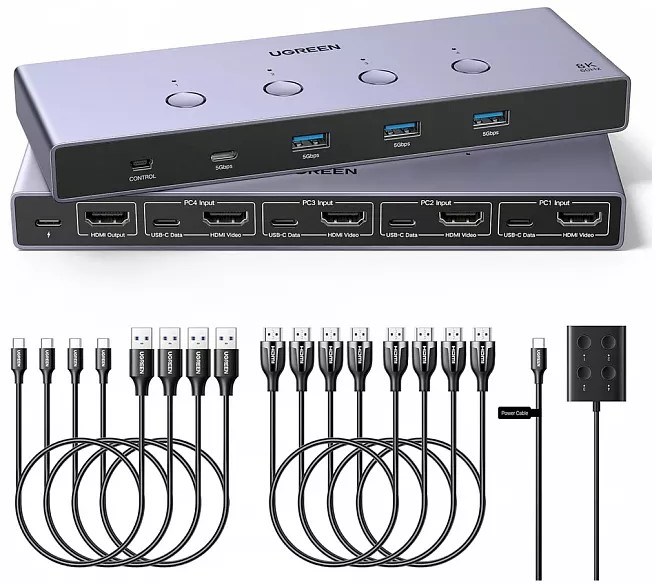 Переключатель  UGreen AK701 1239586