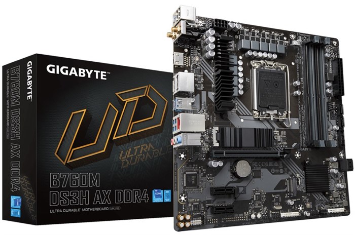 Материнская плата mATX GIGABYTE B760M DS3H AX DDR4 1014919