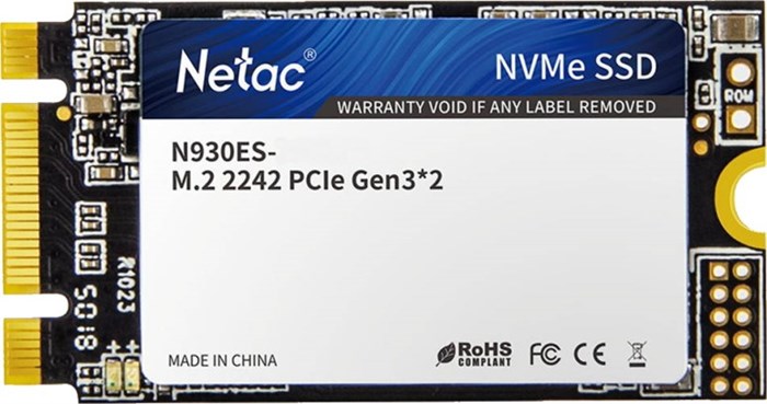 Накопитель SSD M.2 2242 Netac NT01N930ES-256G-E2X 256 ГБ 876807