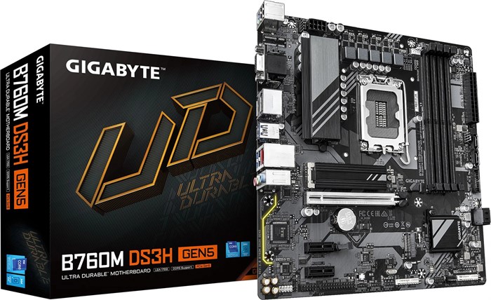 Материнская плата mATX GIGABYTE B760M DS3H GEN5 1221304