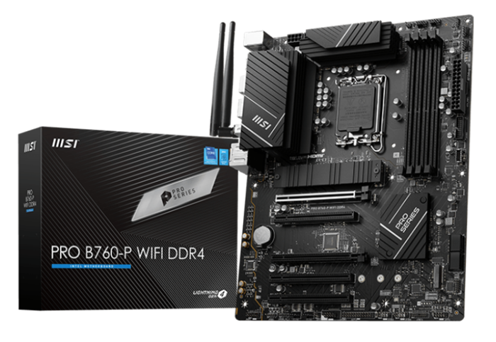 Материнская плата ATX MSI PRO B760-P WIFI DDR4 999241