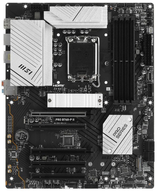 Материнская плата ATX MSI PRO B760-P II 1237528