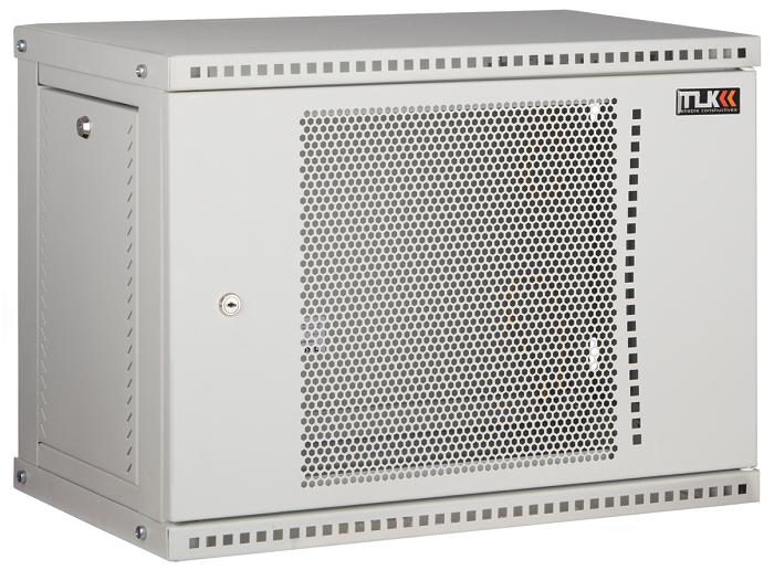 Шкаф настенный 19", 9U TLK TWI-096060-R-P-GY 791685