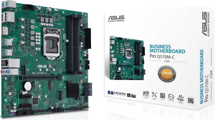 Материнская плата mATX ASUS PRO Q570M-C/CSM 837782