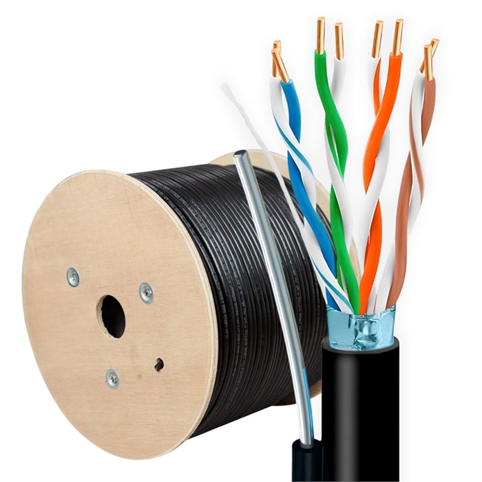 Кабель витая пара F/UTP 5e кат. 4 пары 5bites FS5525-305BPE-M 988487