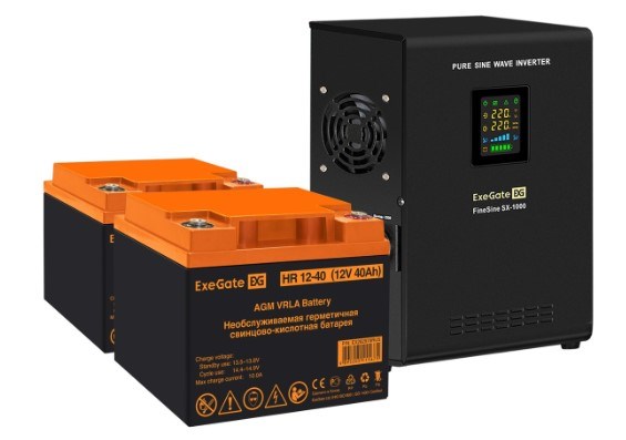 Комплект  Exegate FineSine SX-1000.LCD.AVR.2SH 1118387