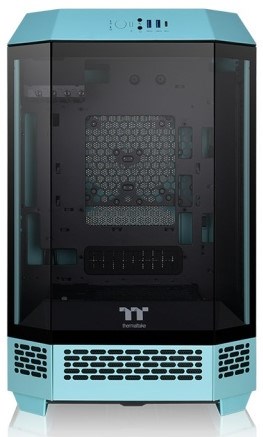 Корпус mini-ITX Thermaltake The Tower 300 Turquoise 1088124