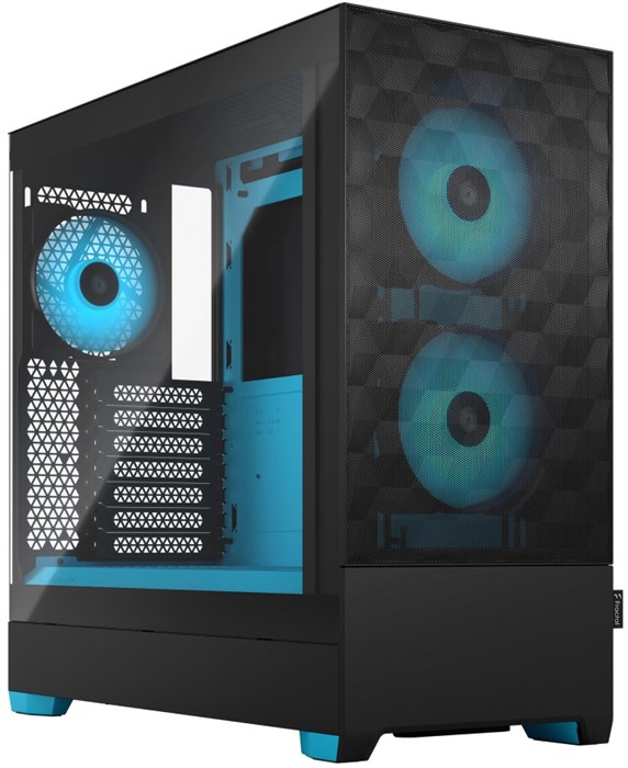Корпус ATX Fractal Design Pop Air RGB Cyan Core 985352