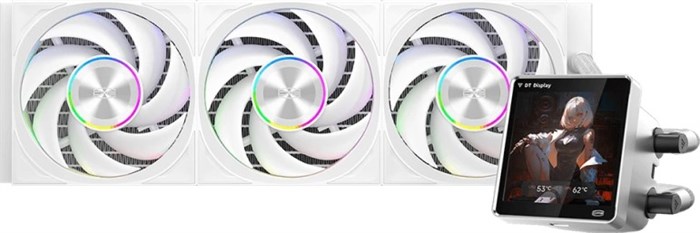 Система охлаждения жидкостная PCCooler DT360 ARGB Display WH 1227947