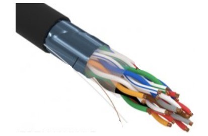 Кабель витая пара F/UTP 5e кат. 10 пар Rexant 01-1204-R 1211948