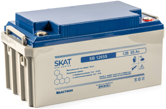 Аккумулятор  Бастион SKAT SB 1265S 1025064