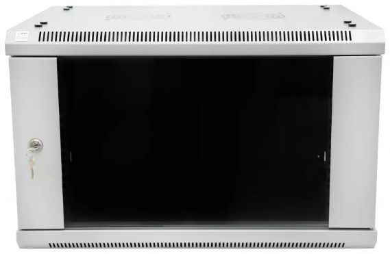 Шкаф настенный 19", 18U SNR SNR-TWC-18-SF-R-GD 1180416