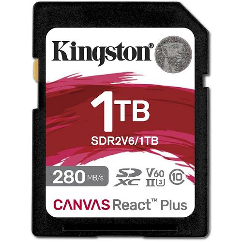 Карта памяти SDXC 1TB Kingston SDR2V6/1TB 1090026