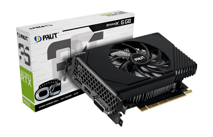 Видеокарта Palit GeForce RTX 3050 StormX OC (NE63050S18JE-1070F) 1077793