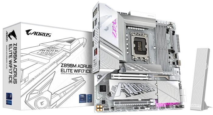 Материнская плата mATX GIGABYTE Z890M AORUS ELITE WIFI7 ICE 1129851
