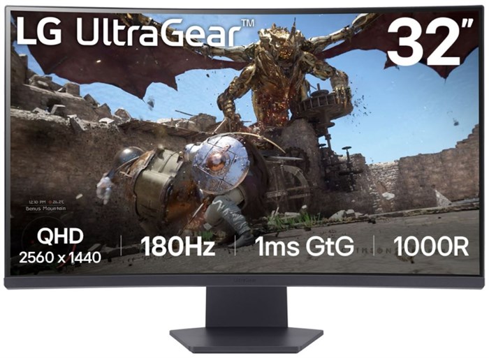 Монитор 31,5" LG UltraGear 32GS60QC-B 1156356