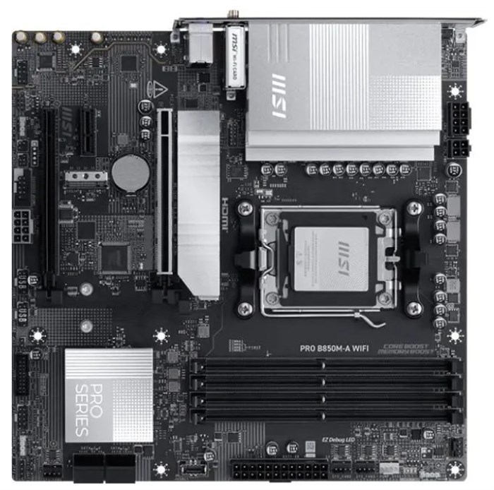 Материнская плата mATX MSI PRO B850M-A WIFI PZ 1237527