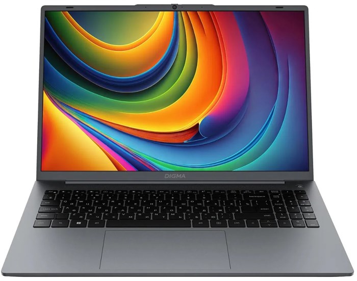 Ноутбук  Digma Pro Breve 16 ", Intel N, 8 Гб RAM, 256 Гб SSD, UHD Graphics, Темно-серый 1133922