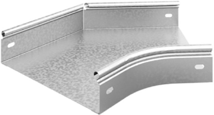 Угол гориз. 45°  Ostec УПТП45-200х100-0,7-R100-СЦ 914723