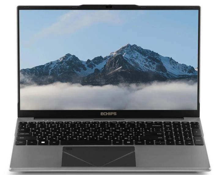 Ноутбук  Echips Taganay 15.6 ", Celeron, 16 Гб RAM, 512 Гб SSD, UHD Graphics, Серебристый 1234020