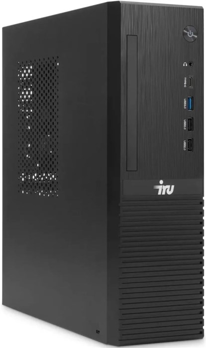 Системный блок iRu 310SC SFF Intel Celeron, 8 ГБ, 256 Гб, Intel UHD Graphics 710,  ОС Windows 11 Профессиональная 1218084